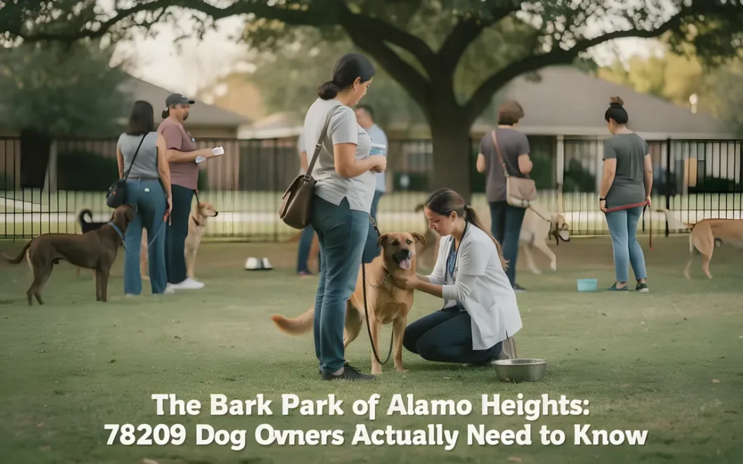The Bark Park of Alamo Heights: What 78209 Dog Owners Actually Need to Know